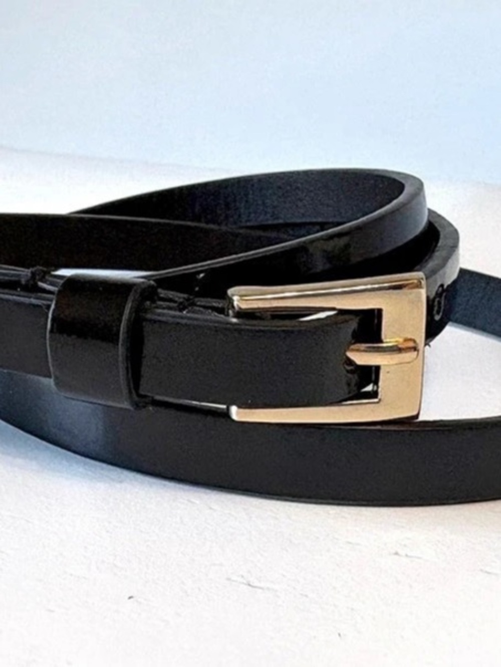 Coldwater Creek Women's Black Belt Size 10